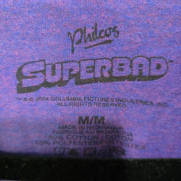 Superbad “I Am McLovin” Tee – Purple – Size M – Iconic & Hilarious! 🍒 - Picture 3 of 7